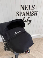 Load image into Gallery viewer, Pique - BLACK Carseat Cover