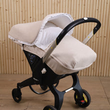 Load image into Gallery viewer, Cream Oslo Plumeti Doona Set