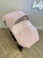 Load image into Gallery viewer, Diamond Stitch - Pink/Silver Doona Set