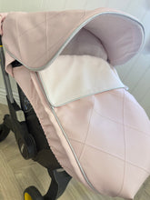 Load image into Gallery viewer, Diamond Stitch - Pink/Silver Doona Set