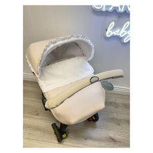 Load image into Gallery viewer, Cream Oslo Plumeti Doona Set