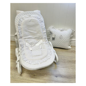 White Swarvoski Caramella Bouncer PREORDER