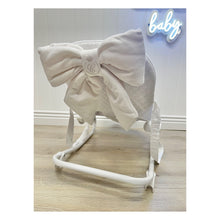 Load image into Gallery viewer, White Swarvoski Caramella Bouncer PREORDER