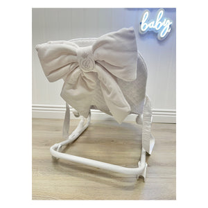 White Swarvoski Caramella Bouncer PREORDER
