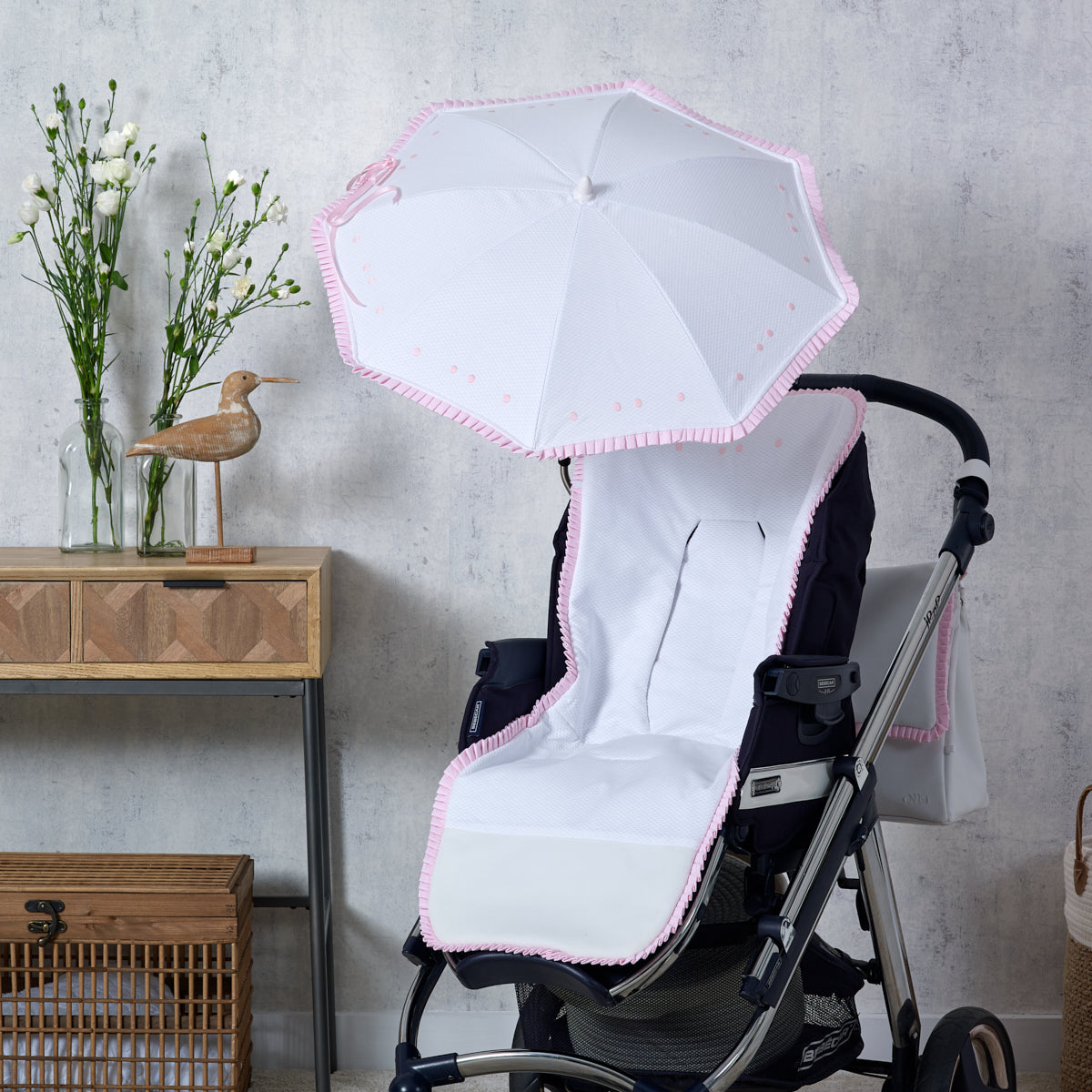 Bombon Pram Liner/Footmuff – Nels Spanish Babyx - Main Image