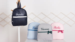 086 - Leatherette Backpack