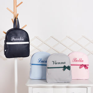 086 - Leatherette Backpack