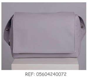 Leatherette Flap Bag