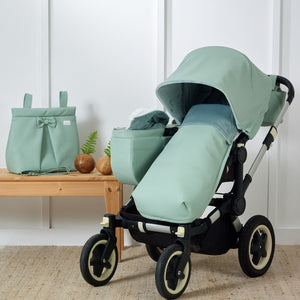 Jasper - Leatherette Pram Footmuff