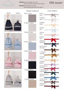 086 - Leatherette Backpack
