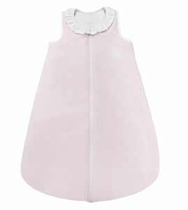 Caramella - Sleeping bag with collar baby pink