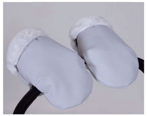 Leatherette Faux Fur Gloves