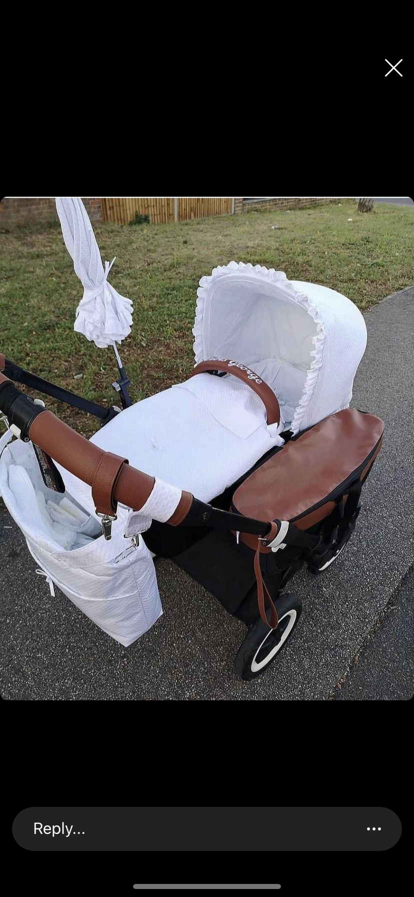 Napoles Carrycot Apron