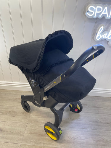 Pique - BLACK Carseat Cover