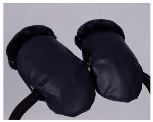 Leatherette Faux Fur Gloves